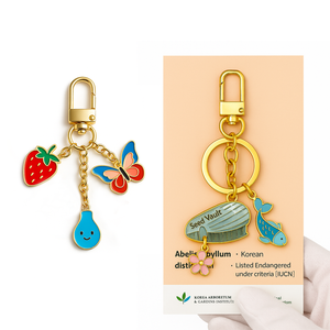 Porte-clés personnalisés, Porte-clés émaillés portables au design personnalisé, Porte-clés 2D et 3D avec logos en métal Souvenirs - Product Image 2