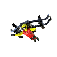 Flying Man 2.4G Mini Drone Quadricoptère RC avec Maintien d'Altitude, Gyroscope 6 Axes et Télécommande 2.4GHz, Idéal pour les Stunts