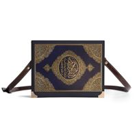 Drop Shipping Sac à main en cuir PU sur le thème de la Bible pour les amoureux de la littérature Sac à bandoulière idéal pour cadeau de la Bible