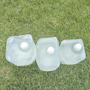 Sac seau souple en plastique en boîte bon marché bon marché bonne étanchéité sans fuite 20l sans poignée jerrycan pliable avec trous - Product Image 3