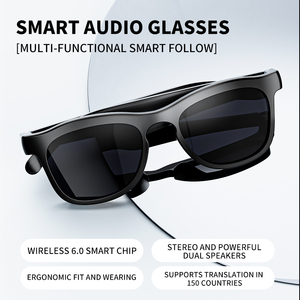 Lunettes intelligentes XG86 en stock, protection UV, anti-lumière bleue, réduction du bruit, longue autonomie, réponse aux appels, lecture de musique, assistant vocal - Product Image 1