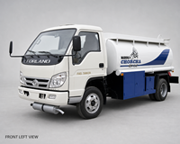 Camion-citerne FOTON Forland 3000L, capacité de 5000 litres, camion-citerne de remplissage de carburant à vendre