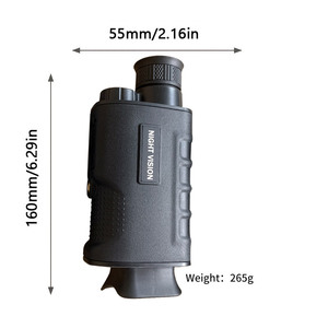Appareil Googles de vision nocturne avec zoom numérique 8x 1.54 écran TFT pour mini vision nocturne infrarouge - Product Image 5