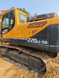 Excavadora Hyundai 220LC-9S usada con engranaje de capacidad de 20 toneladas a bajo precio y componentes de núcleo de bomba - Product Image 4