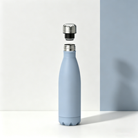 Bouteille d'eau en acier inoxydable de 500ML à double paroi isolée gobelet sans BPA bouteille de sport sous vide flacon sous vide étanche