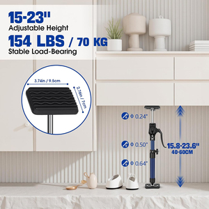 Tongkat Penyangga Teleskopik DIY yang Dapat Disesuaikan, Sistem Tangan Ketiga, Fitur Kustomisasi OEM, Alat untuk Penggunaan Barang, <span class=keywords><strong>Drywall</strong></span>, Kabinet, Dongkrak - Product Image 4