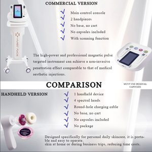Dispositivo Facial REVERSETIME con Tecnología de Infusión Magnética, Blanqueamiento con Campo Electromagnético, Chip LED de 4 Espectros, Verificación, Rutina de Cápsulas Antienvejecimiento - Product Image 6
