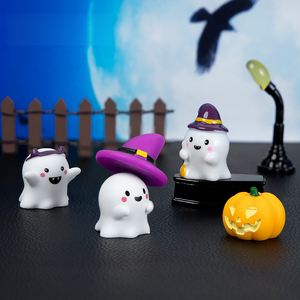 ตุ๊กตาผีฮาโลวีนรูปนกฮูกและฟักทอง ของตกแต่ง DIY ของขวัญใช้งานได้จริง - Product Image 3