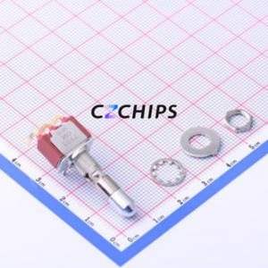 7103K2ABE Toggle Switch Through hole Component (THT) Switch Single Pole Double Throw 20V 20V Cylindrical Knob - Product Image 2