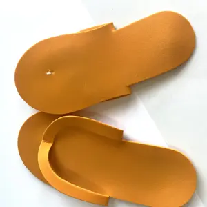 廉价彩色男女通用橡胶人字拖批发一次性Eva泡沫拖鞋，用于美甲沙龙和日间水疗