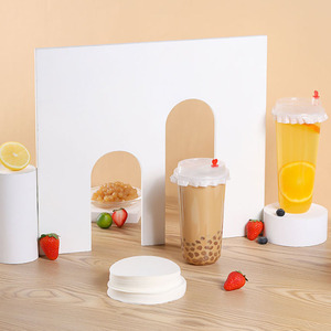 <span class=keywords><strong>Carta</strong></span> Alimentare Biodegradabile a Doppio Rivestimento Antiperdita <span class=keywords><strong>per</strong></span> Bevande da Asporto con Stampa Offset - Product Image 6
