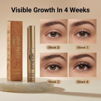 Sérum de croissance des cils au peptide pour la nuit, cils plus longs et plus épais, activateur de croissance des cils, sans prostaglandine, OEM, étiquette privée, vente en gros