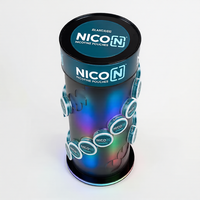 Support d'affichage personnalisé en acrylique LED pour sachets de nicotine, idéal pour la vente de Snus et les boutiques de tabac