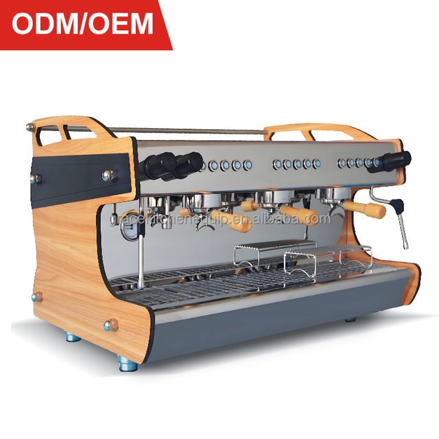 GRACE Brewing Head Espresso Coffee Maker Two-Group Semi-Automatic Stainless Steel Machine Portable for Hotel and Outdoor Use