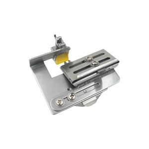 Machine à plier à plat avec rouleaux supérieurs et inférieurs, équipement de plissage pour jupes et dentelles, double couche, pied presseur réglable en acier - Product Image 2