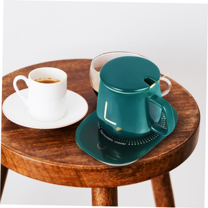 แก้วอุ่นกาแฟอัจฉริยะพร้อมที่ชาร์จไร้สายแบบมีโลโก้สั่งทำพิเศษ - Product Image 2