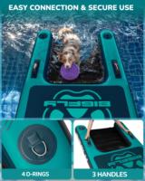 Échelle souple en PVC personnalisée pour chiens, plateforme, escalier pour animaux de compagnie, rampe gonflable pour chiens pour piscine, lac, quai, bateau