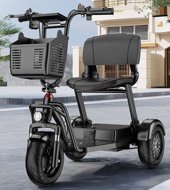 1000W 3 Wheel Tricycle Motorcycle Folding Mobility Scooters Fast Mobility Scooter Foldable Electric Mobility Scooter