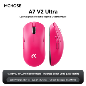 MCHOSE A7V2 Ultra High-end Lightweight <b>Wireless</b> <b>Mouse</b>, Three-mode Connection <b>for</b> Gaming, E-sports and Office, 3950 <b>Mouse</b> Mchose - Product Image 2