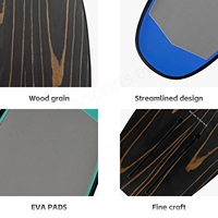 Nouveau style 2025 Planche de foil en fibre de carbone 13.2L 105cm Planche de surf hydrofoil Wingfoil électrique vert pour la navigation océanique GY GY105 Personnalisé