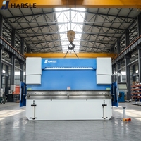 HARSLE, Prensa Plegadora de Chapa Metálica con Precio Competitivo en la Industria, Máquina Plegadora Hidráulica de Acero Inoxidable