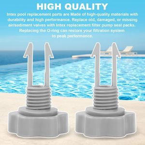 Intex Filter Pump Seal Kit 2500 Gph Replacement Valve And Ring <b>For</b> <b>Inflatable</b> <b>Pool</b> Use - Product Image 3