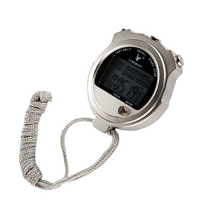 Tianfu PC810 Metal Case Stopwatch 10 Memory Tracks LCD Display Chronograph Unisex Timing Device - Product Image 2