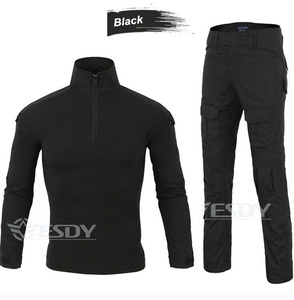 Color negro ESDY deportes hombres camuflaje traje uniforme traje táctico - Product Image 1