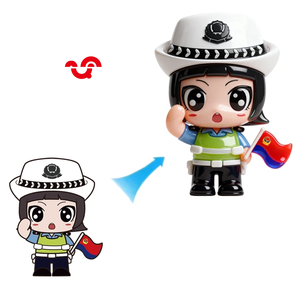 Giocattoli in PVC 3D Personalizzati, Nuova Versione Q Decorativa da Collezione, Design OEM per Produttori di Giocattoli - Product Image 1