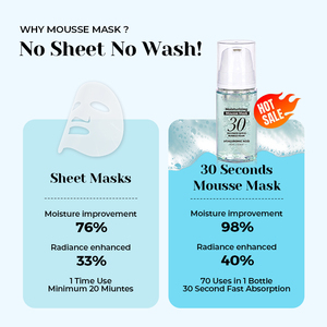 Masque en feuille sans rinçage Deep Moisturizing Oxygen Cloud <span class=keywords><strong>Surf</strong></span>, tonique moussant à l'hyaluronate de sodium pour peaux ternes, marque privée - Product Image 5
