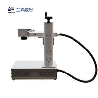Machine de marquage laser à fibre Raycus 20W CNC portable de bureau pour métal, bijoux, ABS, PC, AI/DXF/EZCAD/LightBurn