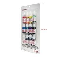 Juego de 12 Pigmentos de Resina Epoxi, Colorantes Líquidos para Resina, Juguetes, Manualidades, Proyectos DIY, Concentrado de Color Intenso para Manualidades - Product Image 3