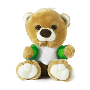 T-shirt con cuscino a cuore per regali compleanno di San Valentino stampabile con orsacchiotto di orsacchiotto colorato personalizzato per sublimazione in bianco - Product Image 5