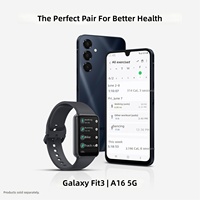 Smartphone Android Samsung Galaxy A16 5G 128 Go débloqué, écran AMOLED 90 Hz, design durable, charge ultra-rapide, extensible