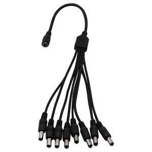 Dc Power Mannelijke Vrouwelijke Kabel 12V Stekker Dc Adapter Kabel Plug Connector Voor Cctv Camera 5.5*2.1Mm 5,5X2.1