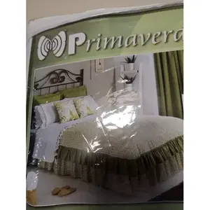 Juego de Sábanas Primavera Orient King Size con Volantes Florales, Estilo Clásico, Ropa de Cama para el Hogar, 4 Piezas - Product Image 3