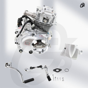 Accessoires de moto, pièces de modification et de réparation pour <span class=keywords><strong>moteur</strong></span> vertical <span class=keywords><strong>LIFAN</strong></span> <span class=keywords><strong>50cc</strong></span> argenté avec démarrage au kick - Product Image 3