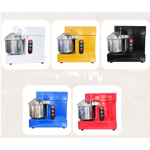 เครื่องผสมแป้งแบบเกลียว 7 ลิตร 3 กิโลกรัม เครื่องนวดแป้งขนาดเล็ก อุปกรณ์ทำเบเกอรี่สำหรับร้านเบเกอรี่ ลดราคา - Product Image 4