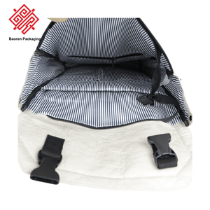 Baoren Waterproof Zipper Japan Style Organized Unisex Large Capacity Student Children's <b>Backpack</b> with Pocket for School Day - Product Image 4