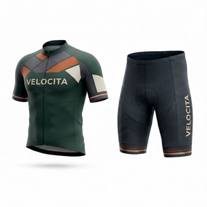 Combinaison de cyclisme de qualité supérieure, maillot et short de sport respirants, rembourrage ergonomique, vêtements de course sur route, légers et performants - Product Image 1