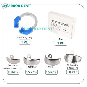 Tandherstel Matrixband En Metalen Ring Tandheelkundig Doorsnedematrixsysteem Voor Het Vullen Van De Proximale Holte Tandheelkundige Supplie - Product Image 2