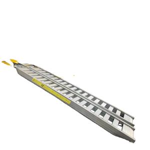 <span class=keywords><strong>Rampe</strong></span> <span class=keywords><strong>de</strong></span> chargement ATHY ultra résistante en aluminium pour remorque/camion, 2,5 mètres, inclinaison personnalisable, capacité 3T pour machines - Product Image 1