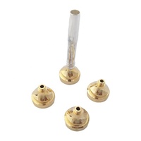 Hot-selling New Silver-plated Brass 7c/5c/3c/1.5c Practical Portable Trumpet Mouthpieces