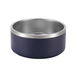 Tigela para Cães em Aço Inoxidável 304 - Tigela Dupla Camada Reforçada - Tigela para Animais de Estimação - Fundo de Silicone - Antiderrapante e Antitombamento - Product Image 2