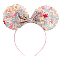 Boucles d'oreilles Mickey avec clip Bandeau à la mode Chouchous pour accessoires de cheveux de fête de princesse