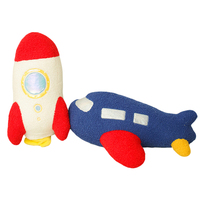 Oreiller en peluche personnalisé de la série Space Oreiller en peluche en forme de vaisseau spatial Coussin en peluche en forme de fusée
