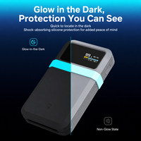 Étui de protection en silicone SIKAI pour CUKTECH 15 Air Super Power Card GaN Power Bank, résistant aux chocs, anti-rayures