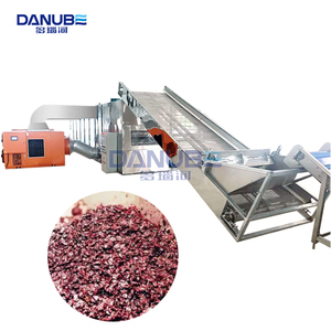 Mesh Belt Grape Pomace Dryer Grape Pomace Drying Equipment Fruit <b>Dehumidifier</b> Processing Machine - Product Image 1