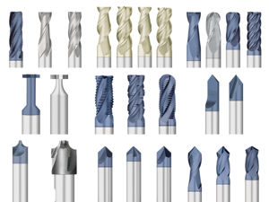 مطحنة نهاية كربيد صلبة 4 فلوت قابلة للتخصيص ، نصف قطر زاوية بطول كعب أزرق ، تغذية عالية لطحن الصلب المتصلب باستخدام الحاسب الآلي - Product Image 6