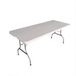 Đồ Nội Thất Bằng Nhựa Hình Chữ Nhật Có Thể Gập Lại Nhựa Phục Vụ Sang Trọng Ngoài Trời Patio Vườn Bàn Ăn Đặt Cho Các Sự Kiện Đảng - Product Image 5